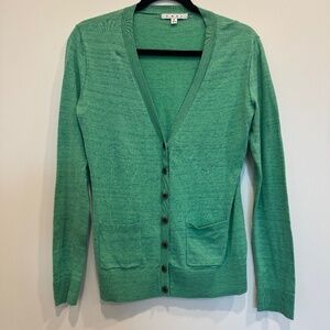 Cabi | Billi Green Button Down Cardigan Sweater